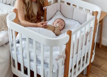 co-sleeping crib