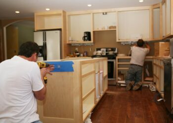 Painting - Renovate the kitchen cabinets with MDF 7 Painting