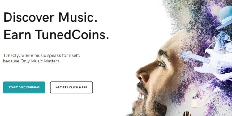 Tunedly's Masked Music Discovery Platform