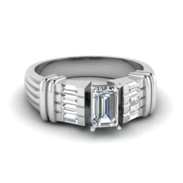 7 Hot Jewelry Trends for Men 8 Baguette Diamond Ring