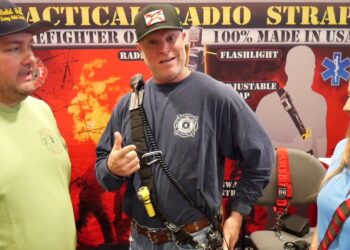 Firefighter Radio Straps