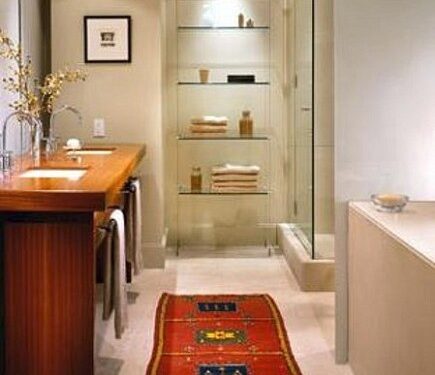 Oriental Bathroom Rug